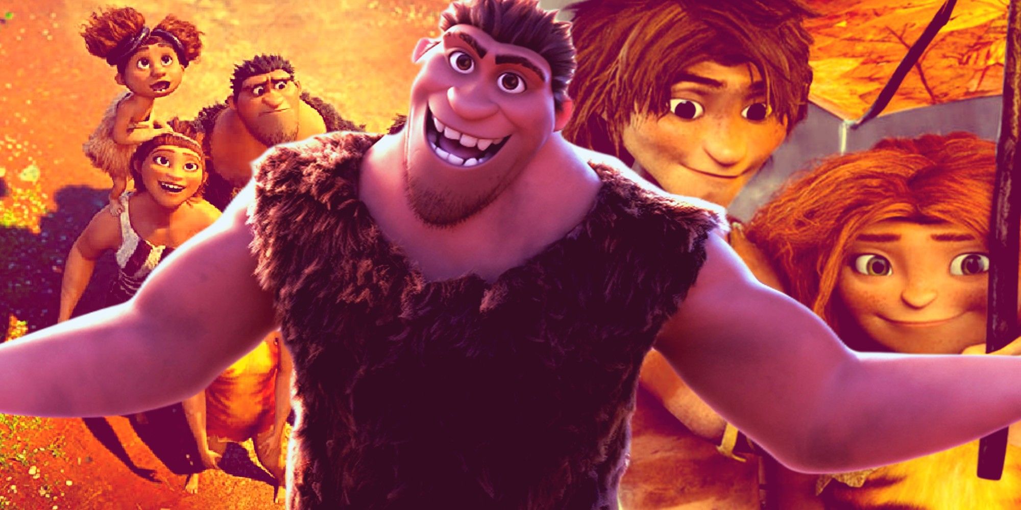 ¿Cuántos años se pretende tener cada personaje de Croods?