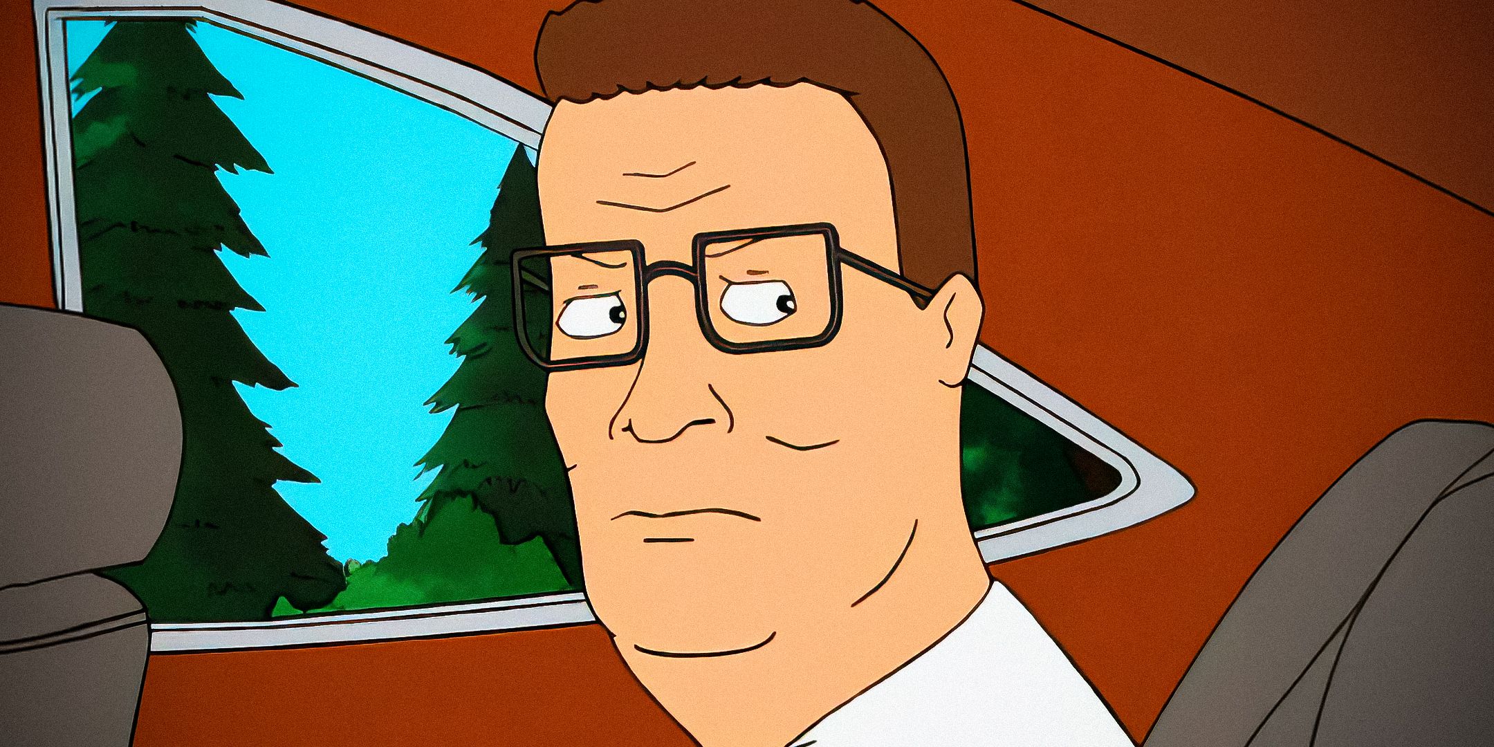 La imagen de reinicio de King of the Hill muestra el primer vistazo a Hank y sus amigos en los tiempos modernos en una ubicación icónica