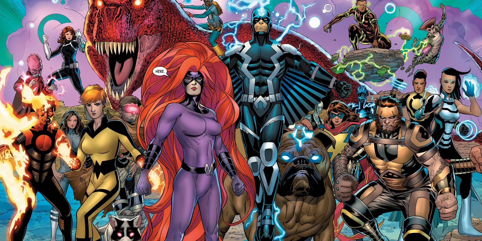 ¿Qué necesitas saber sobre los inhumanos de Marvel?