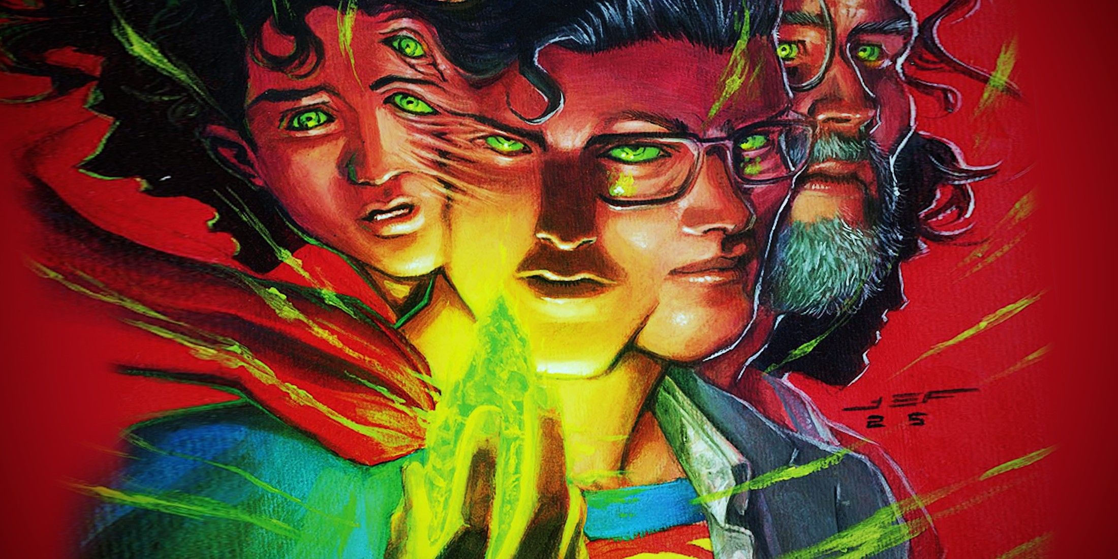 Es cierto, los colores kriptonitas "nunca antes vistos" están a punto de hacer su debut en Superman