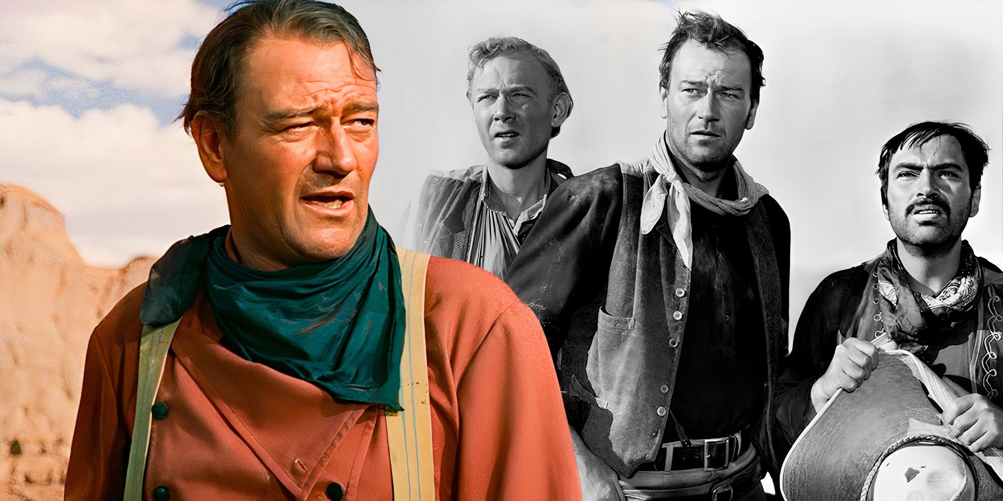 John Wayne jugó un ladrón de bancos en este John Ford Western de 1948 subestimado