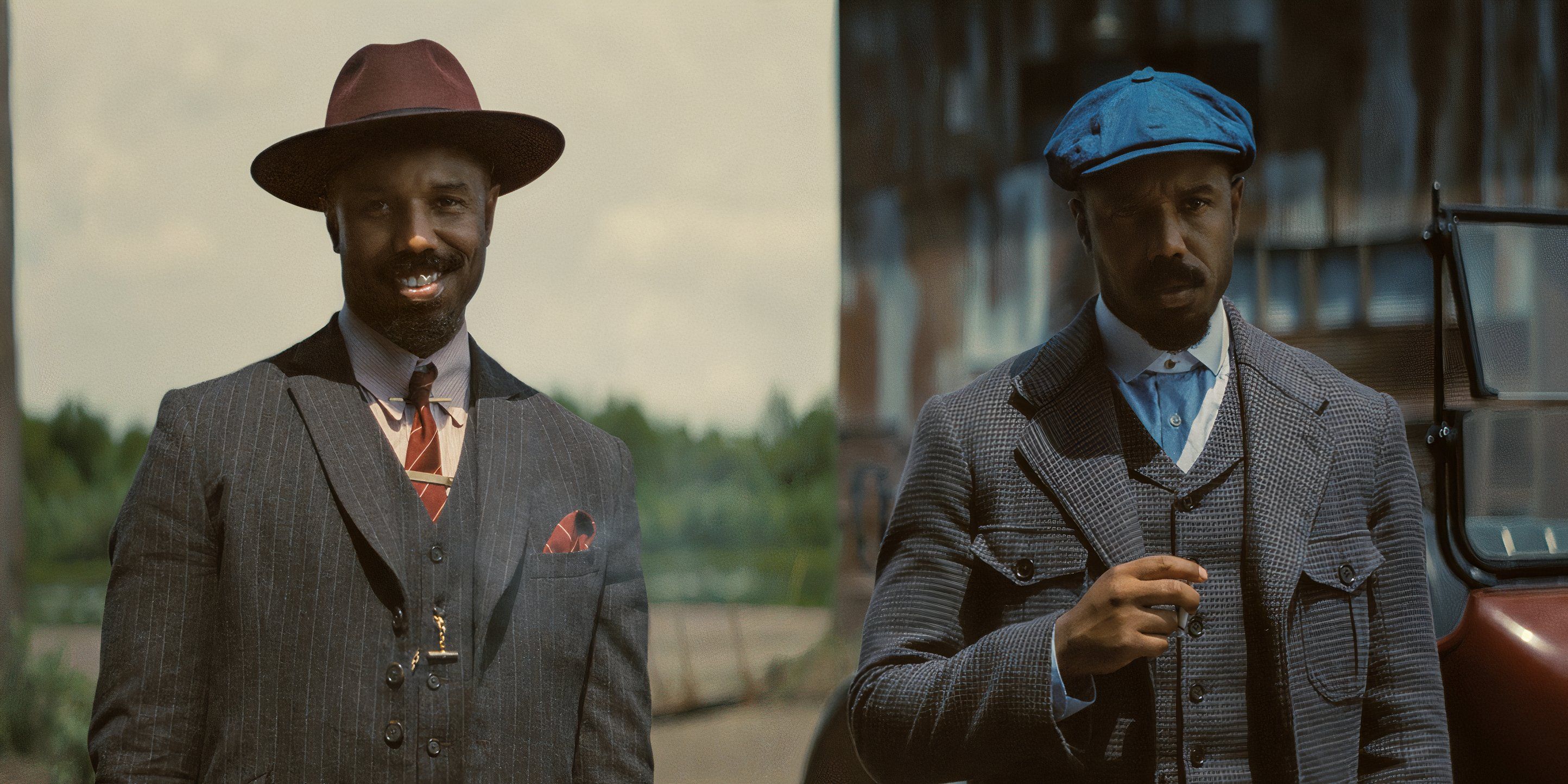 Michael B. Jordan como humo y pila en pecadores