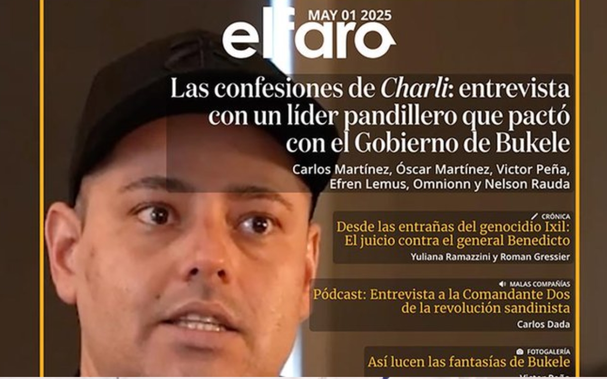 Charli, líder pandillero revela pacto de las Maras con Bukele | Reportaje por El Faro