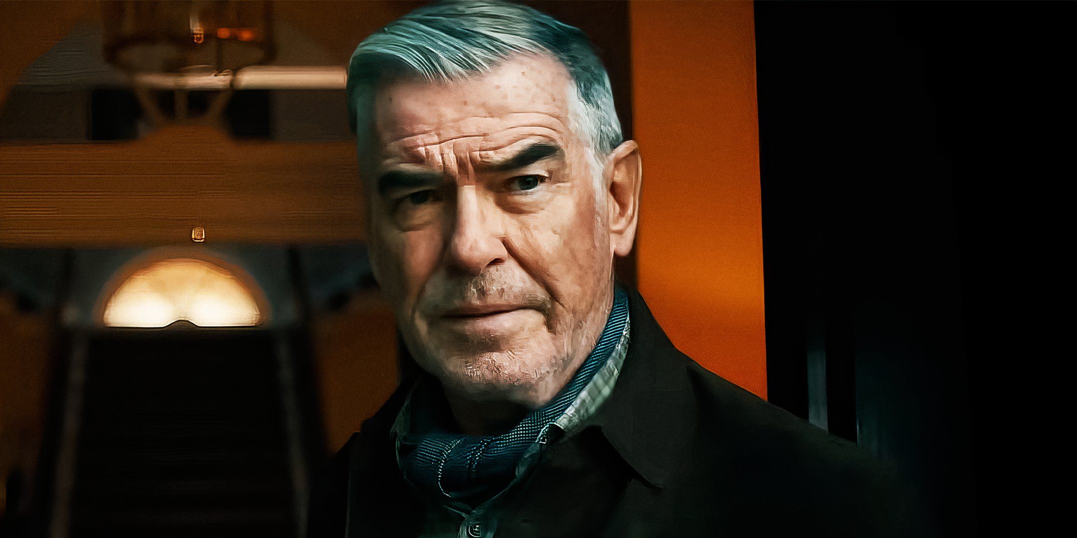 Conrad de Pierce Brosnan es muy incómodo de ver en Mobland ahora después de esa escena de Gina