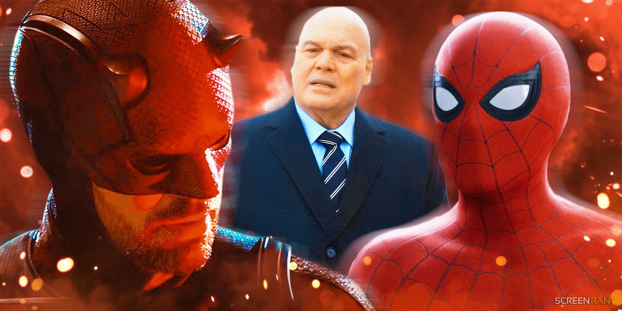 Daredevil de Charlie Cox lidera los vigilantes a nivel de la calle de MCU con el Spider-Man de Tom Holland contra el alcalde Fisk para la secuela de los defensores en el nuevo equipo de arte en equipo