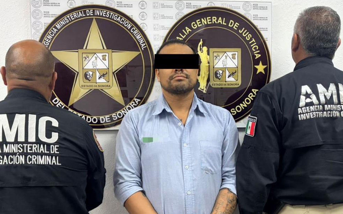 Detienen en Sonora a expolicía buscado por homicidio en el Estado de México