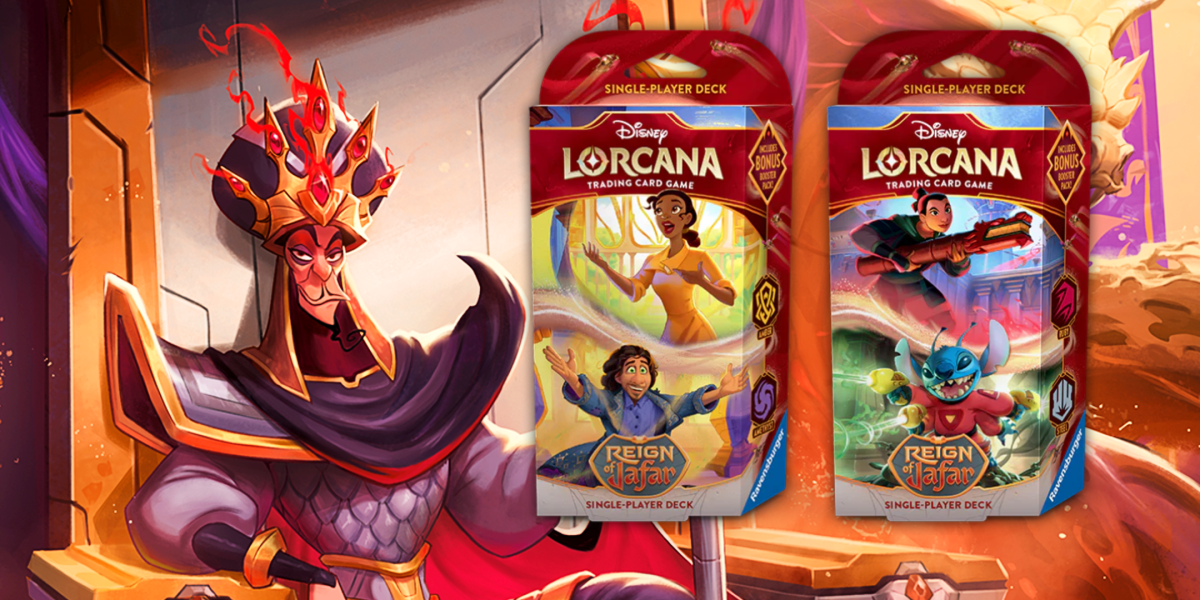 Disney Lorcana: Reign of Jafar Starter Decks Review - Speed, Fuerza y ​​canciones