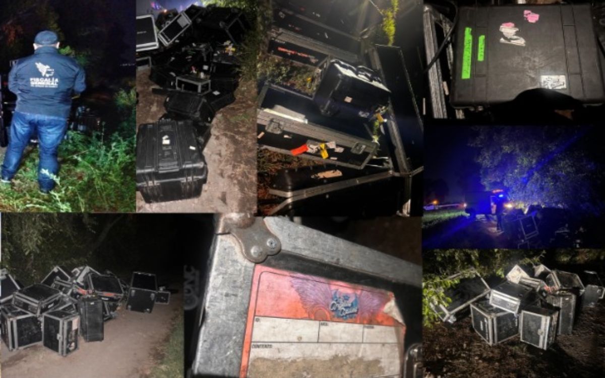 Encuentran en Texmelucan equipo robado a Los Ángeles Azules