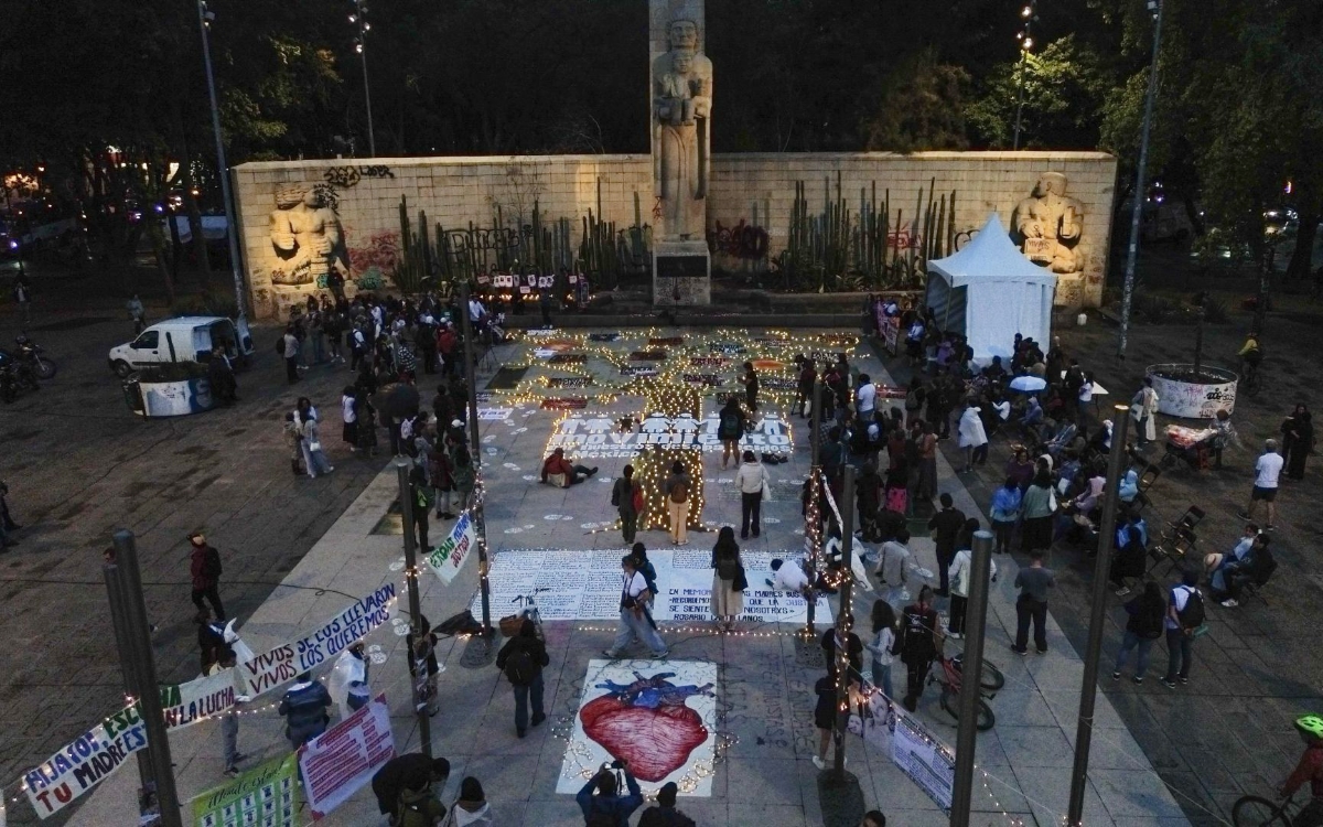 Galería | Madres realizan velada en honor a personas buscadoras asesinadas