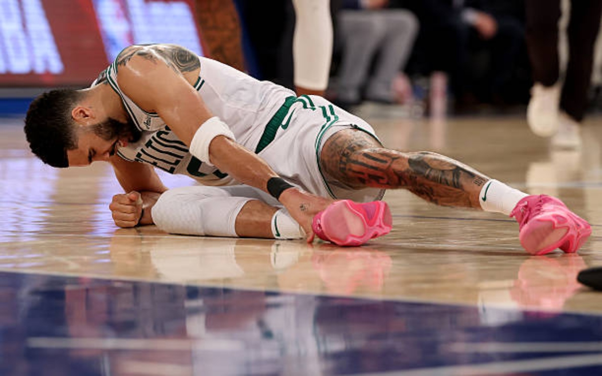 NBA: Jayson Tatum se rompe el tendón de Aquiles | Video