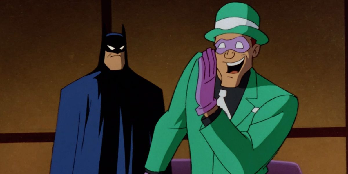No puedo superar lo extrañamente perfecto, raro que Al Jugar al Riddler realmente fue
