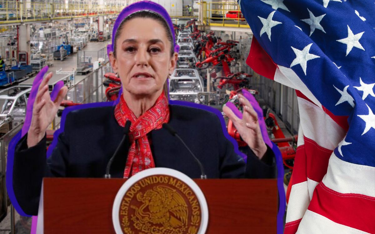 Sheinbaum celebra decreto para aranceles automotrices; reivindica crecimiento del PIB