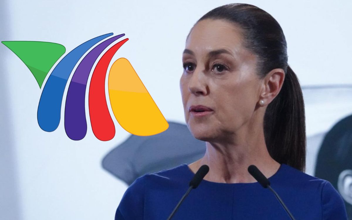 Sheinbaum se desmarca de Taibo II: No hay intención de nacionalizar TV Azteca