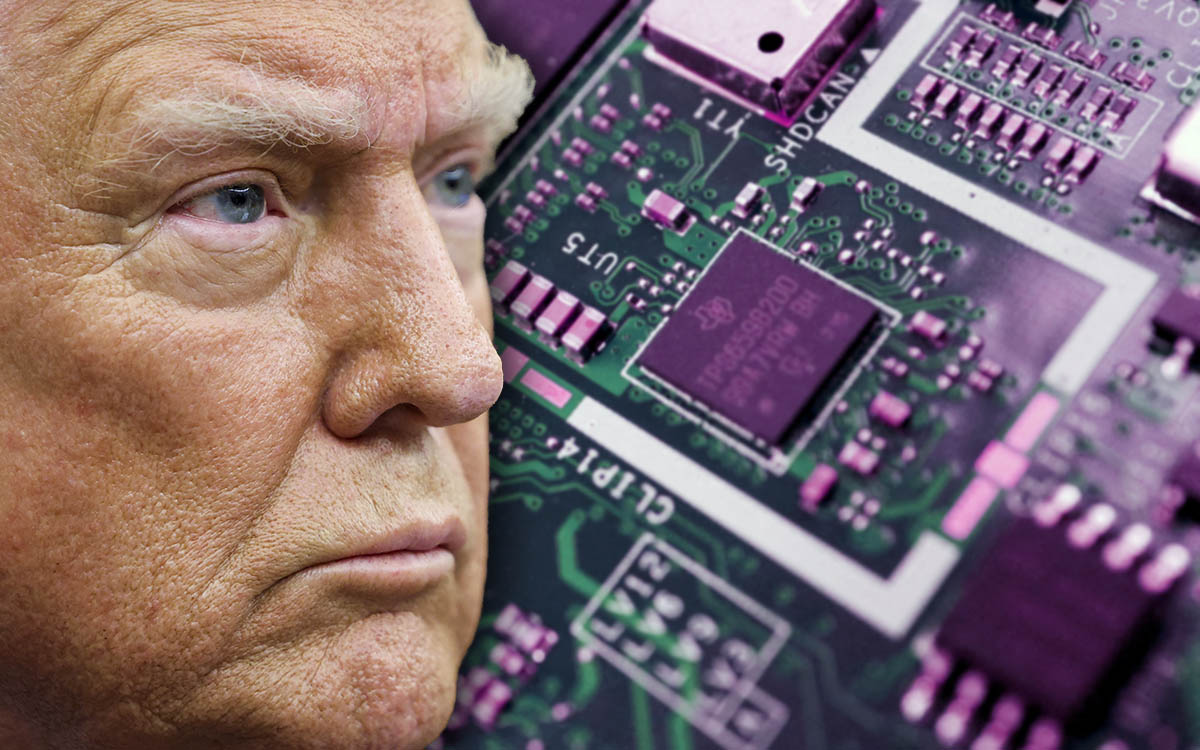Trump busca anular restricciones de Biden a chips de IA que afectan a países como México: Axios