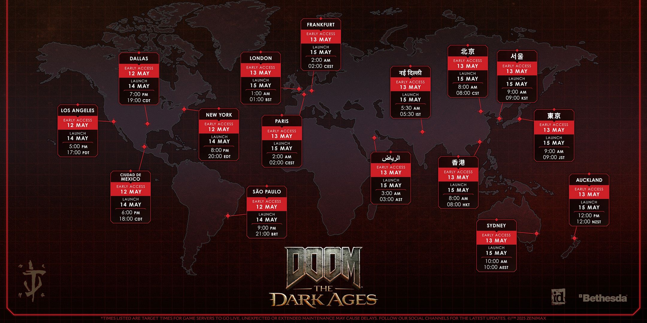 DOOM: The Dark Ages Lanzamiento de Windows