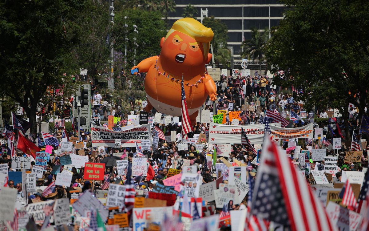'No Kings Day': Decenas de miles en EU se suman a protestas contra Trump | Galería