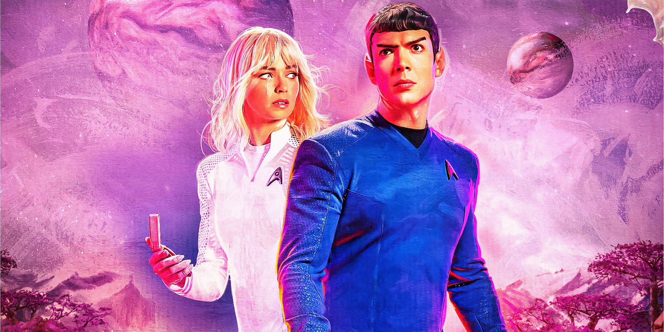 Star Trek: el elenco principal de Strange New Worlds revelado en impresionantes carteles de la temporada 3