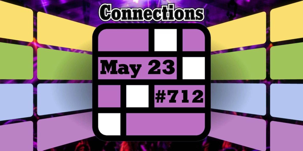 Conexiones y respuestas de hoy para el 23 de mayo de 2025 (rompecabezas #712)