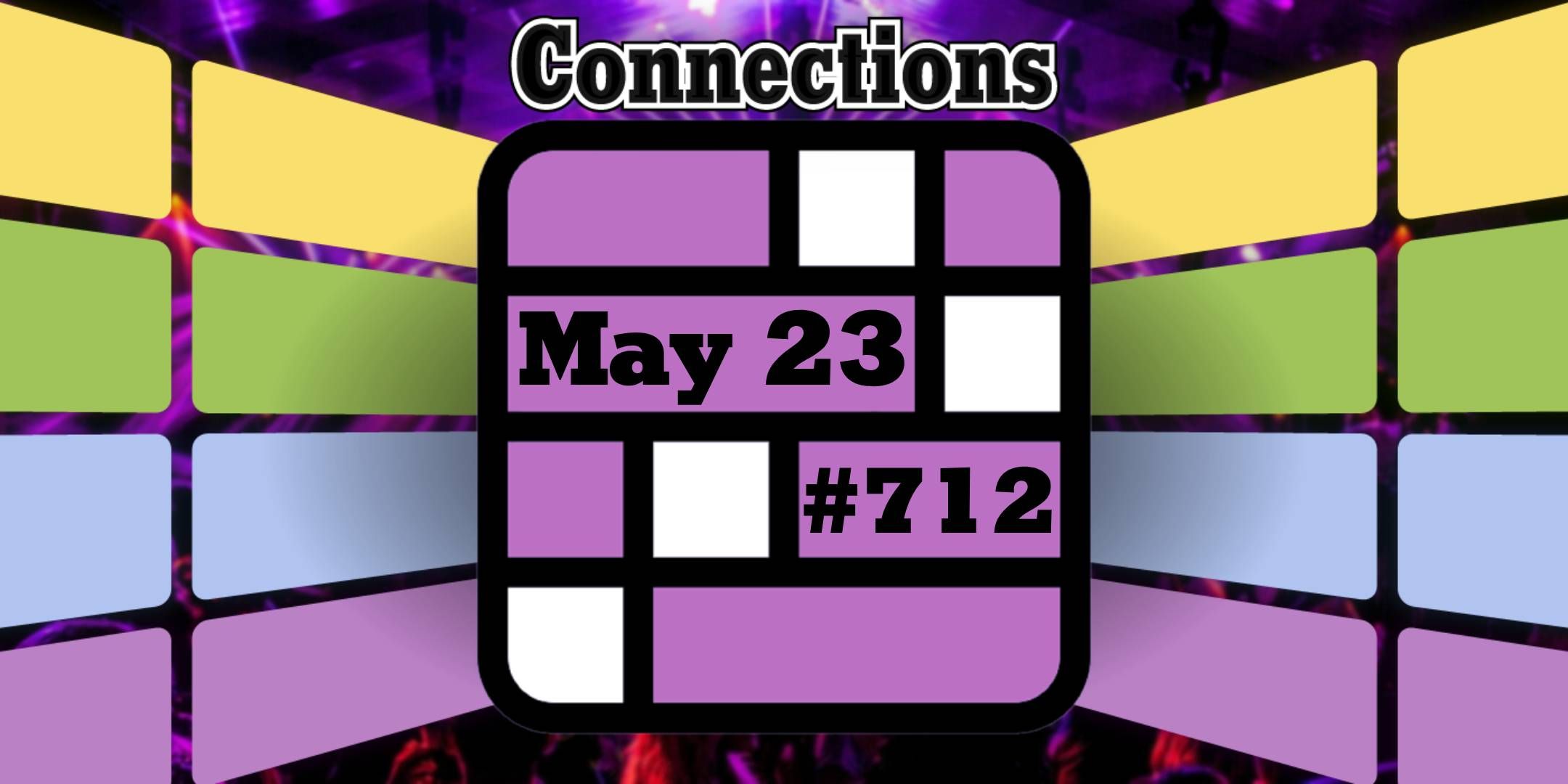 Conexiones y respuestas de hoy para el 23 de mayo de 2025 (rompecabezas #712)