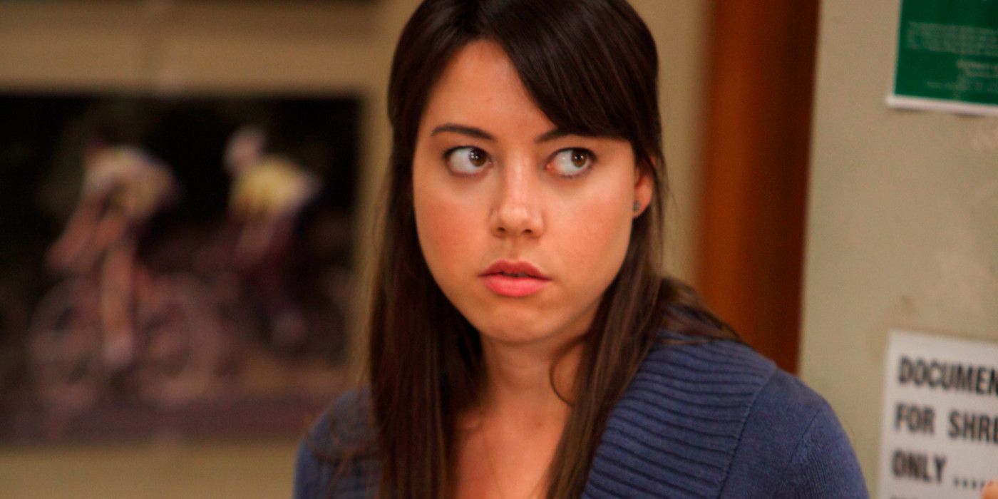 La mejor pareja de Parks & Rec solo existe debido a un momento improvisado de Aubrey Plaza