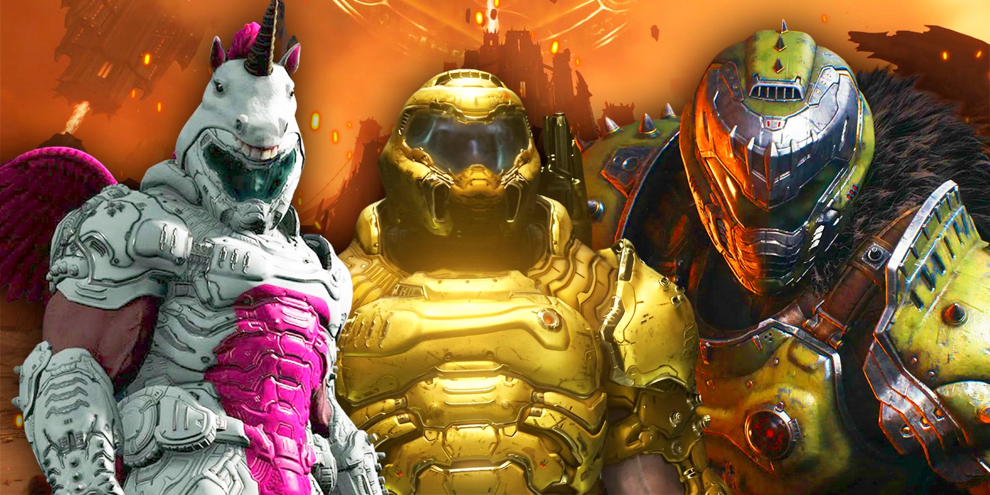 Doom: The Dark Edad - Cómo obtener cada piel de Slayer de Doom