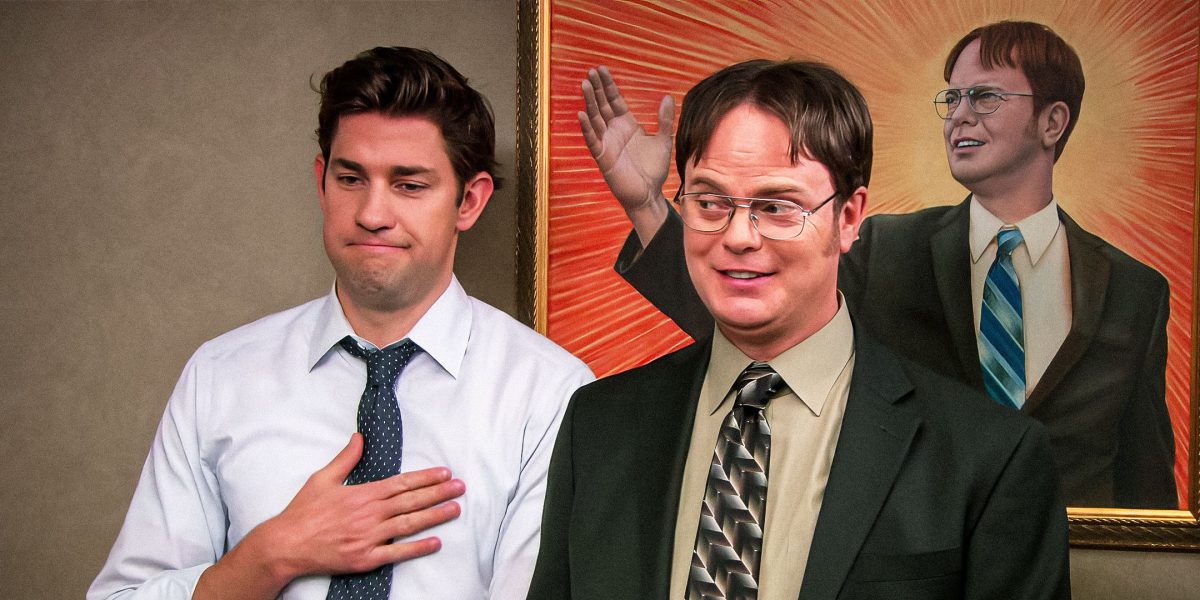 La escena Dwight favorita de Rainn Wilson involucró a John Krasinski pero no fue una de las bromas de la oficina de Jim