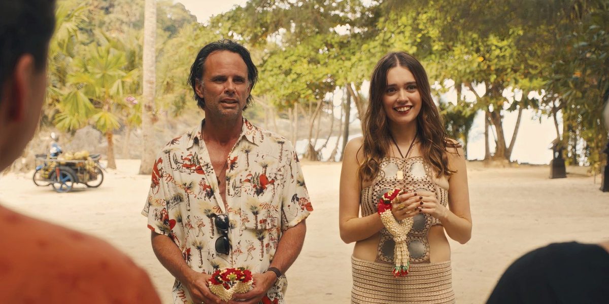 Walton Goggins y Aimee Lou Wood aclaran los rumores de la pelea de la temporada 3 de White Lotus y discuten la escena final de Rick & Chelsea: "¡F*ck You Mike! ¡Queremos el corte del director!"