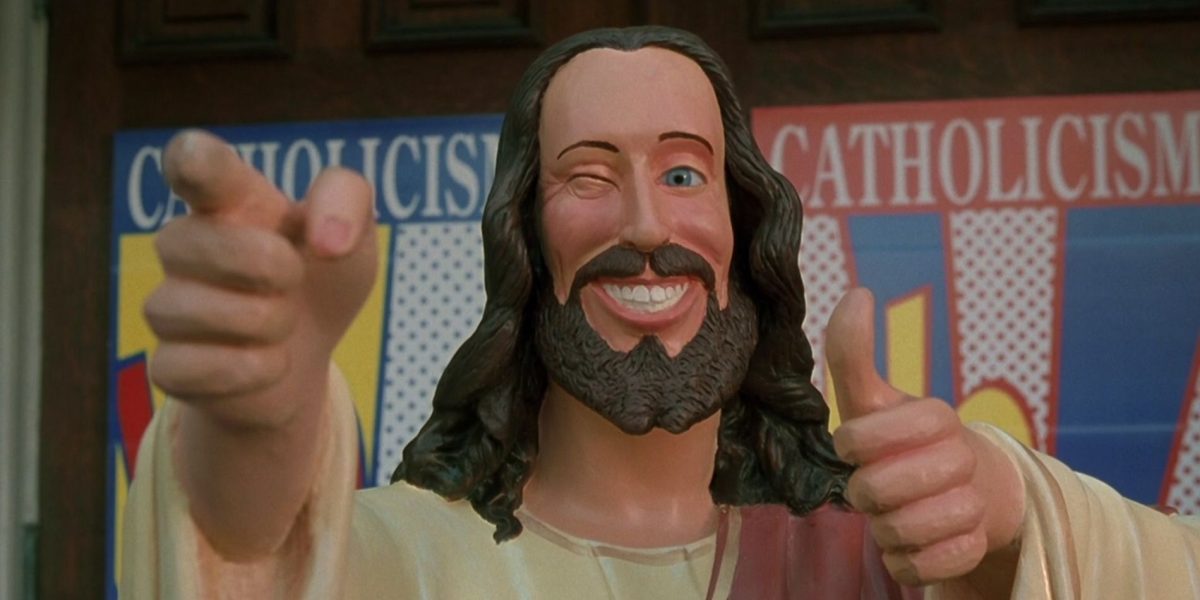 Dogma Review: la sátira religiosa de Kevin Smith es su película más inteligente y más importante de lejos.