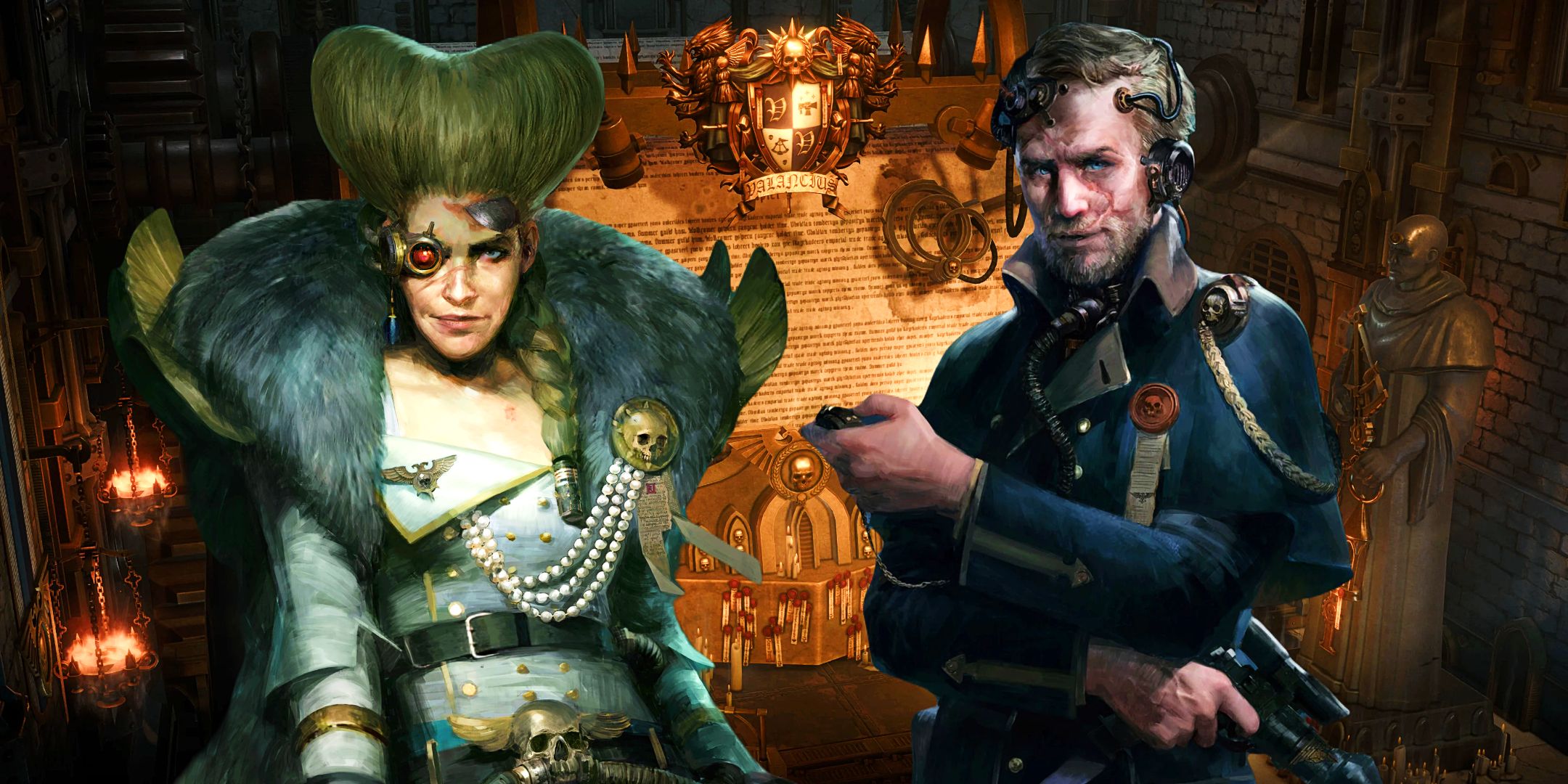 ¿Debería ayudar a Kunrad a ingresar a la cámara de orden en Warhammer 40,000: Rogue Trader?