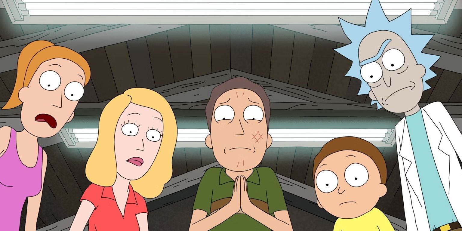 La parodia de terror de la temporada 8 de Jerry Rick & Morty es uno de los giros más absurdos del programa hasta ahora, pero fue sorprendentemente creado por la temporada 7