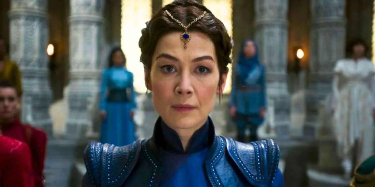 "Angustia y rabia": los comentarios de cancelación de la rueda de tiempo de Rosamund Pike admiten 180,000 fanáticos que intentan salvar la adaptación de fantasía de Amazon