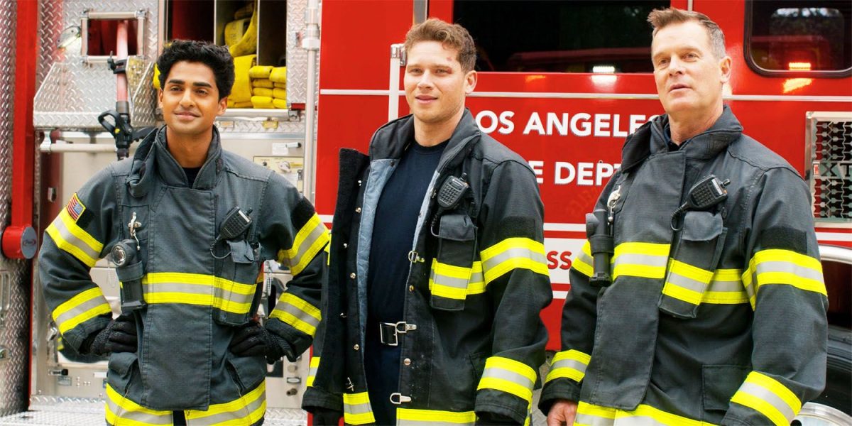 "Él solo quiere hablar de Eddie": la estrella de 9-1-1 desempaqueta la escena de la temporada 8 de la temporada 8 de Ravi & Buck