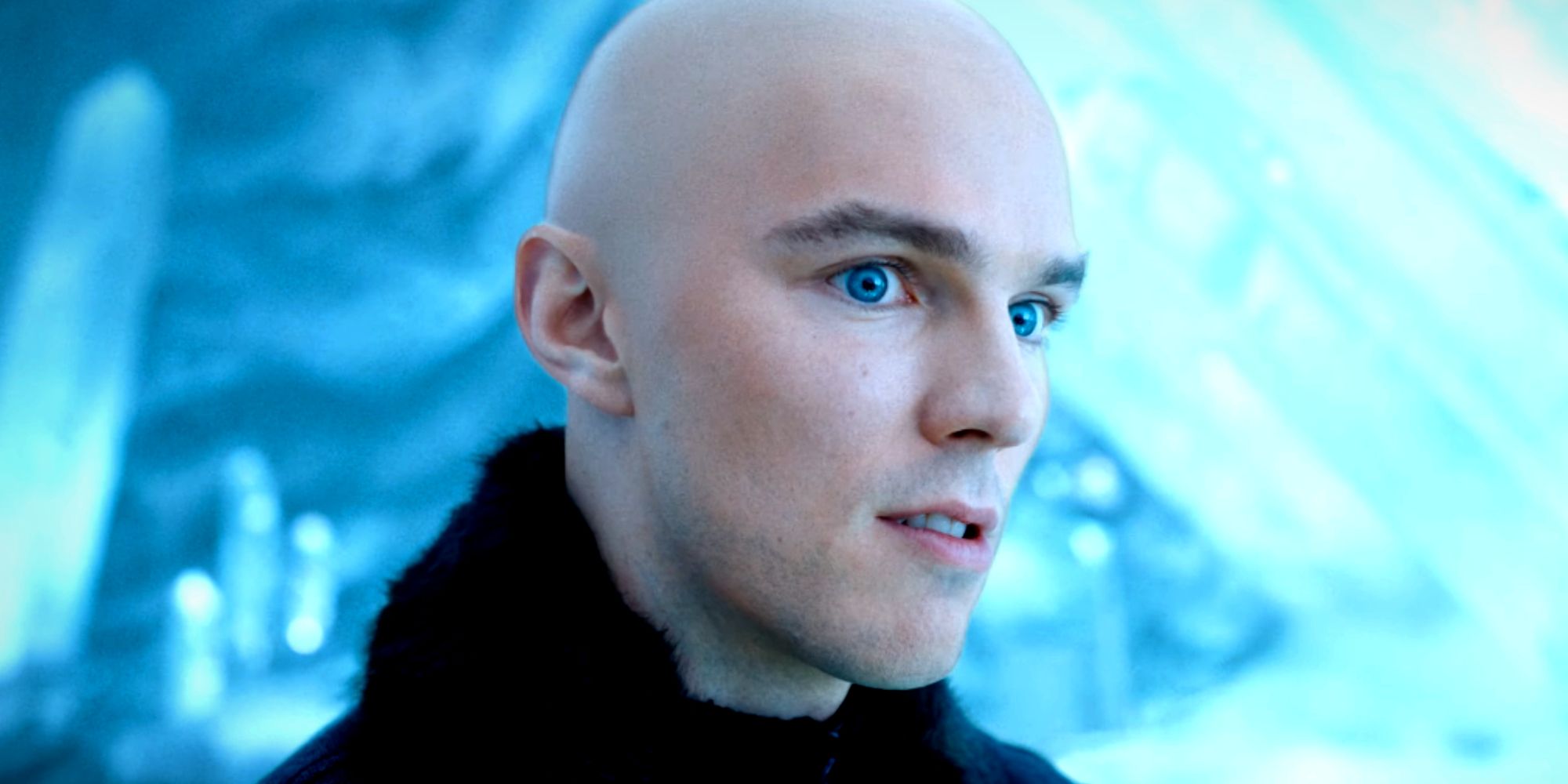 Nex Luthor de Nicholas Hoult de New Superman Promocho