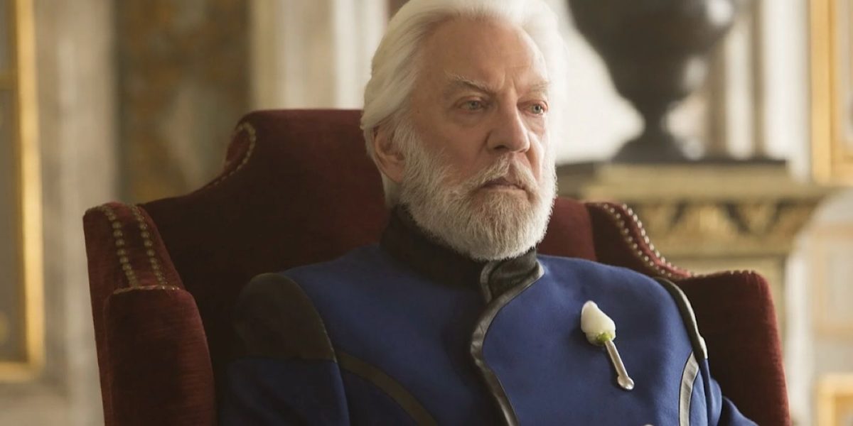 La estrella de la precuela de New Hunger Games se reemplaza a Donald Sutherland como presidente Snow