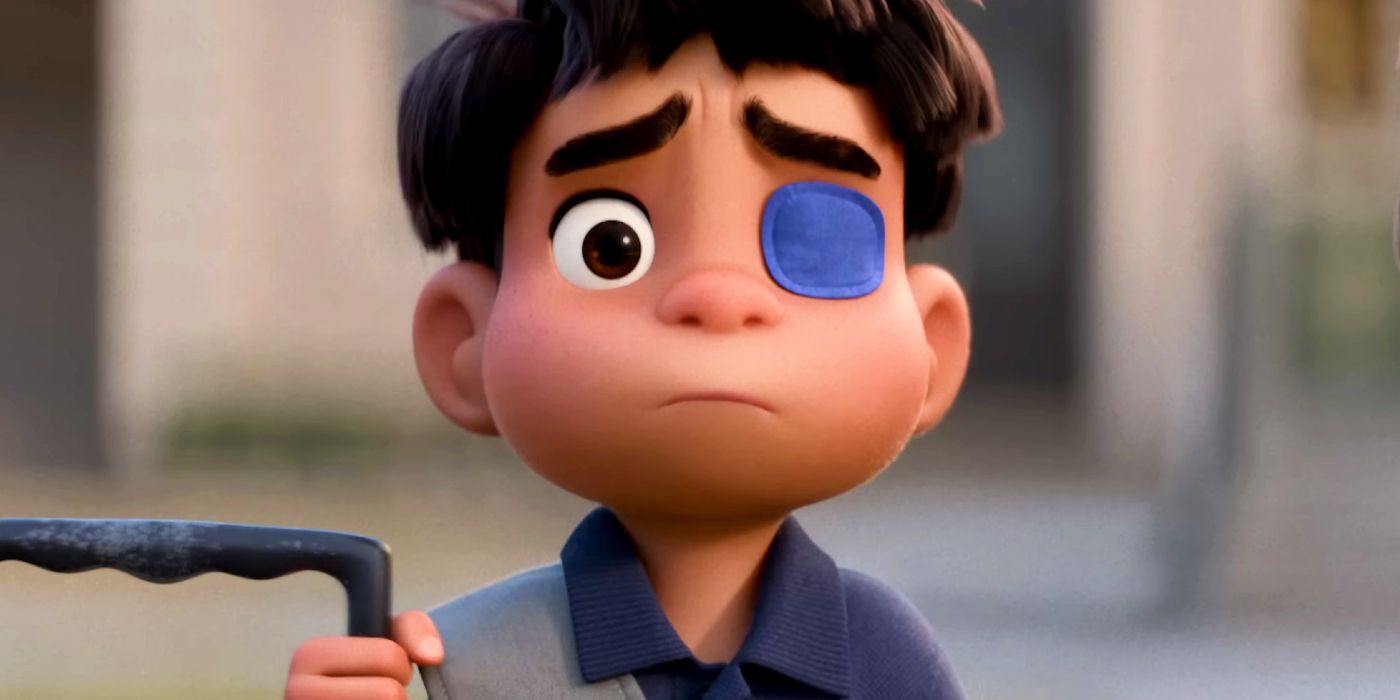 Por qué Elio tiene un parche en el ojo