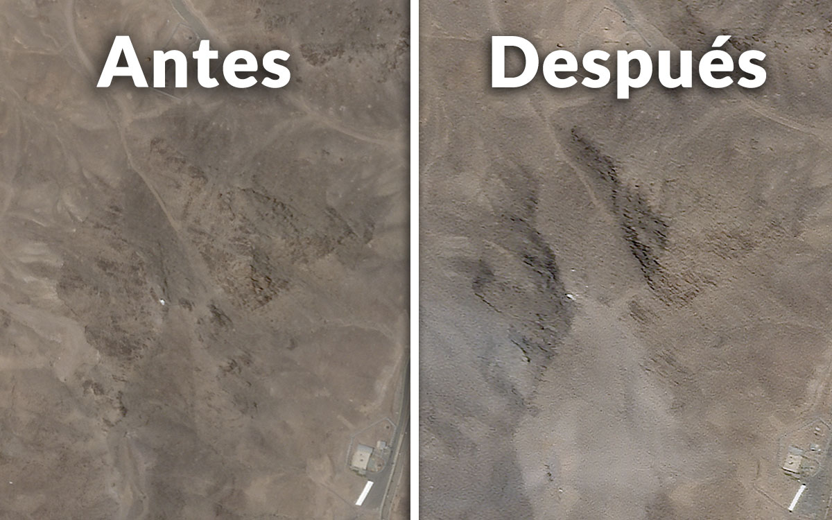 Así quedó la instalación nuclear de Fordó; Irán afirma saber desde dónde atacó EU