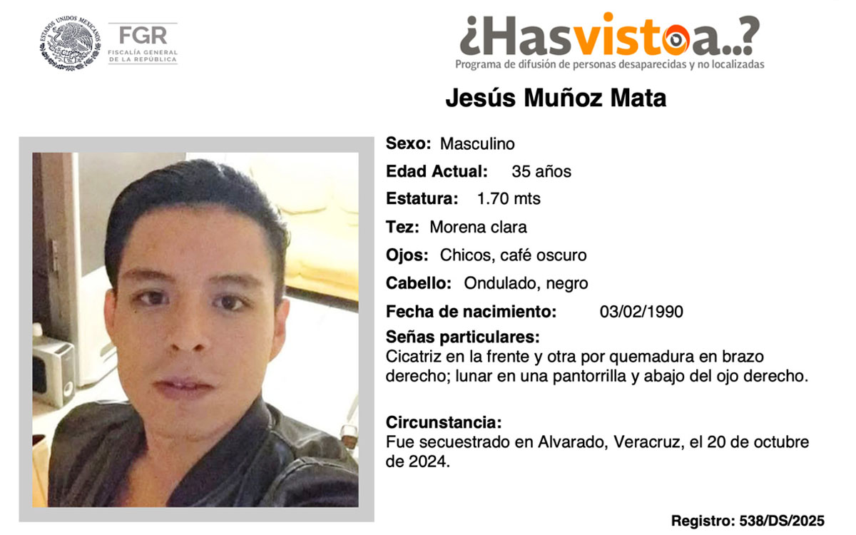 Buscan a Jesús, sobrino de la periodista Gloria Muñoz: 'La tragedia de la desaparición llegó a mi familia'