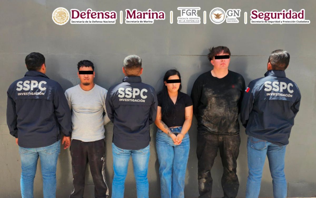 Caen una ciudadana estadounidense y dos mexicanos por tráfico de fentanilo en Ciudad Juárez