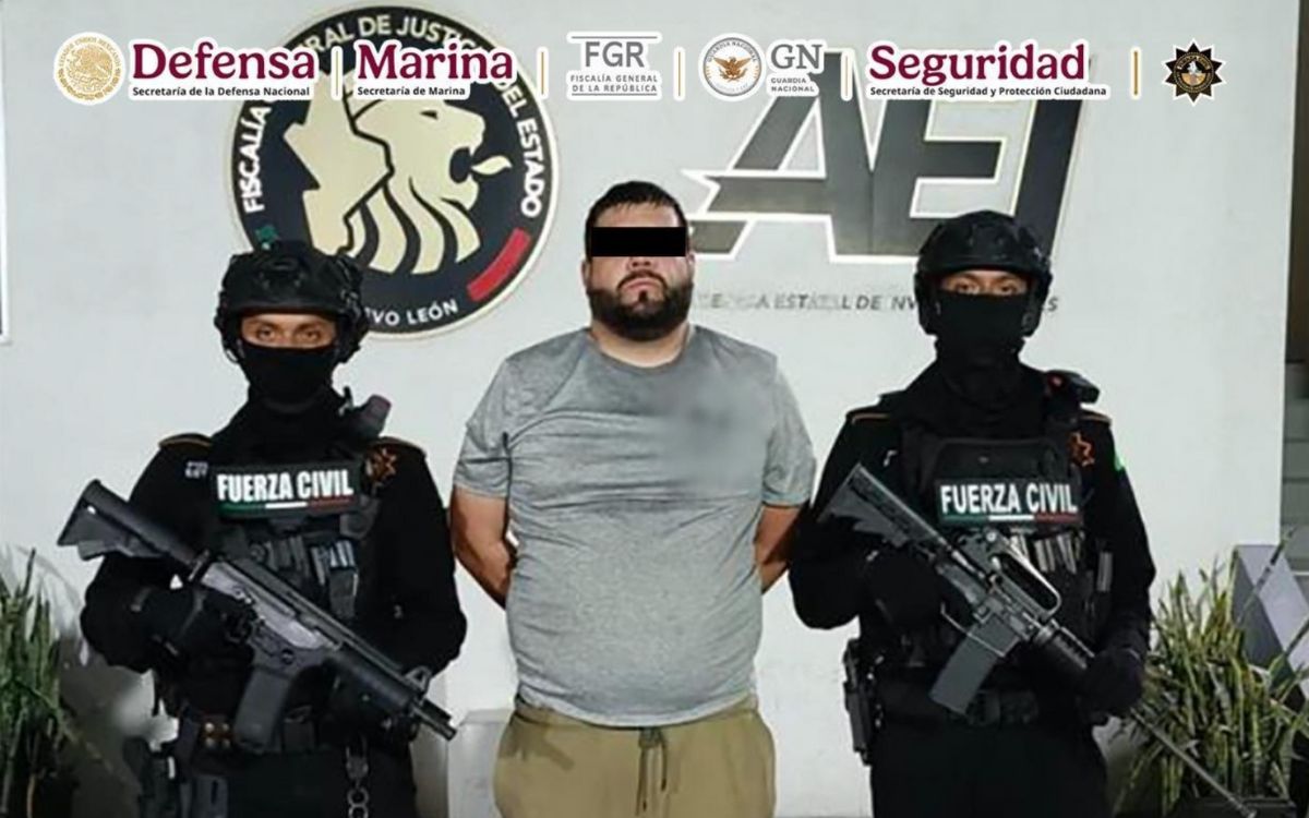 Detienen a 'El Rocka' en Monterrey, operador clave del Cártel del Pacífico