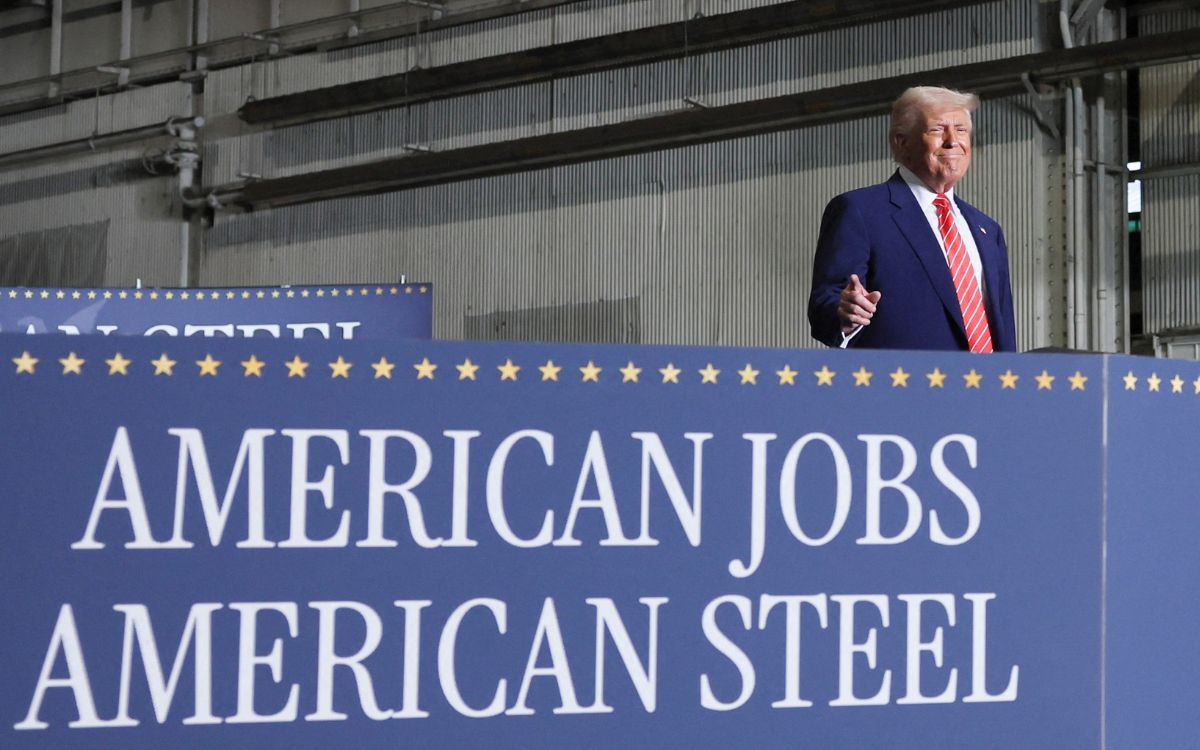 EU: Trump duplica arancel del acero y aluminio al 50%