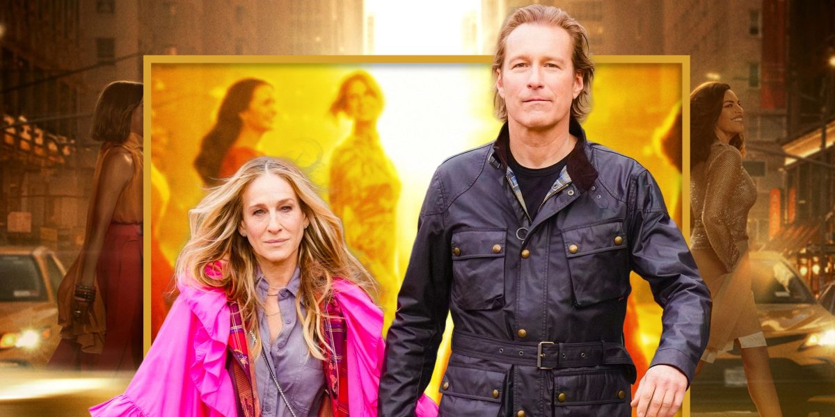 El estado de relación de Carrie y Aidan después y al igual que ese emoji devastador del episodio 2 de la temporada 3 explicó los escritores: "Queríamos entrar en el desastre del verdadero amor"