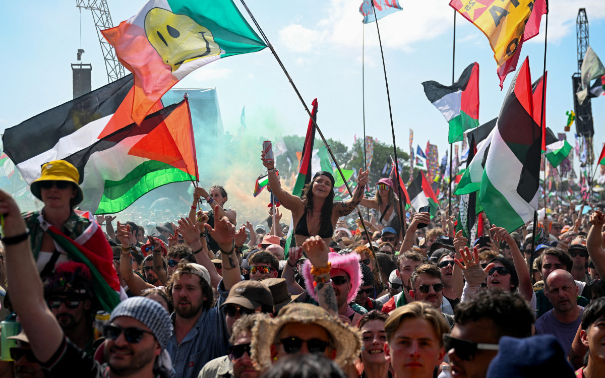 Investigan cánticos contra el Ejército israelí en Glastonbury