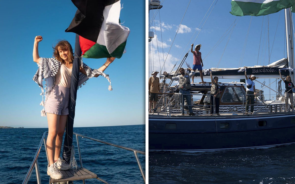 Israel al barco de Greta Thunberg: 'Den la vuelta porque no llegarán a Gaza'