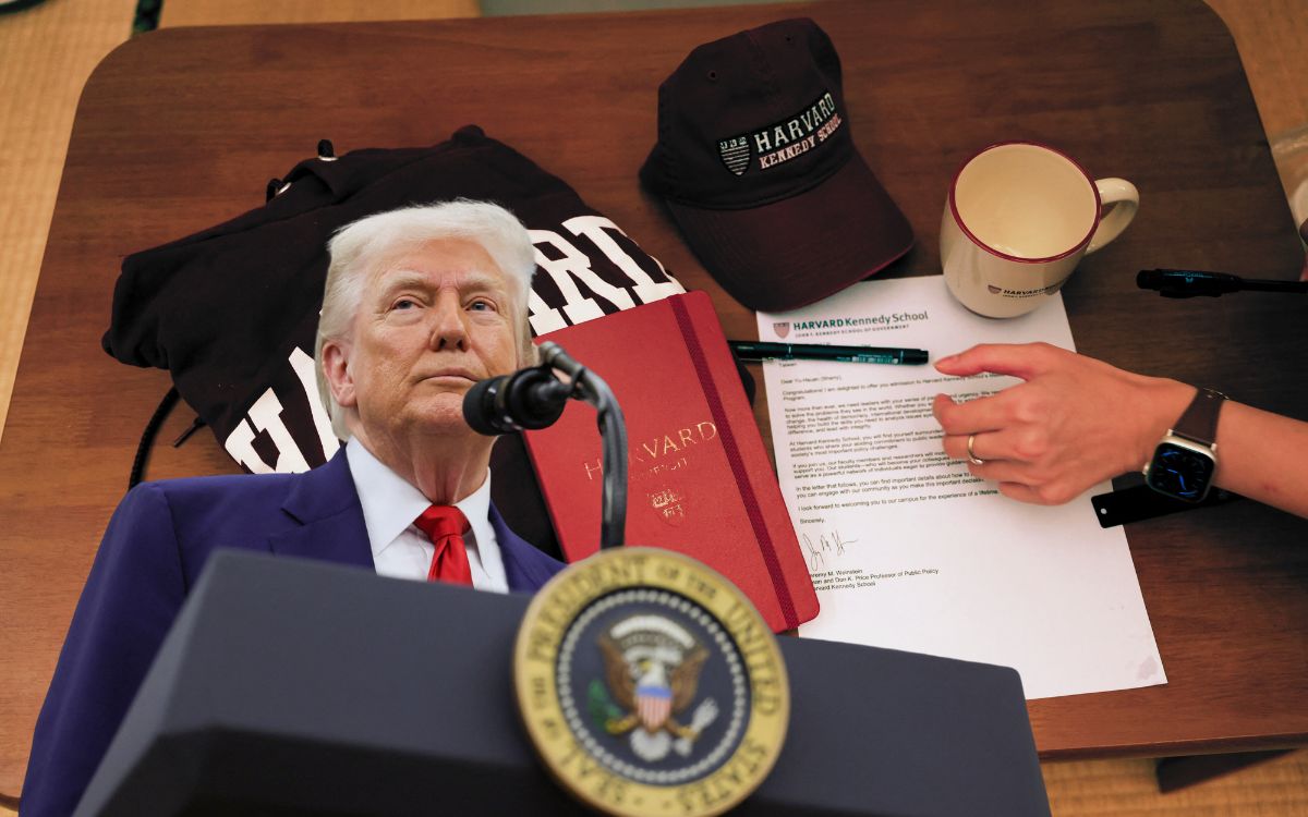 Juez bloquea indefinidamente el veto de Trump a los estudiantes extranjeros en Harvard