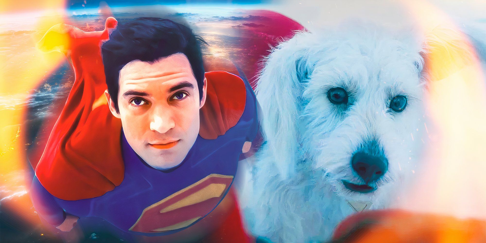 Las nuevas imágenes de prueba de Superman publicadas por James Gunn le dan el mejor aspecto hasta Krypto the Superdog