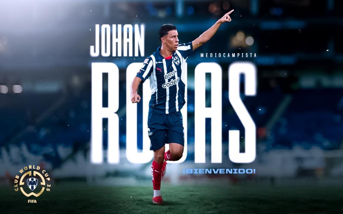 Mundial de Clubes: Se refuerzan Rayados con el colombiano Johan Rojas