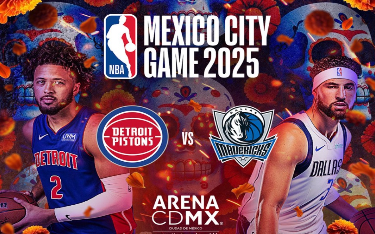 NBA: Jugarán Mavericks y Pistons en la Arena Ciudad de México | Video