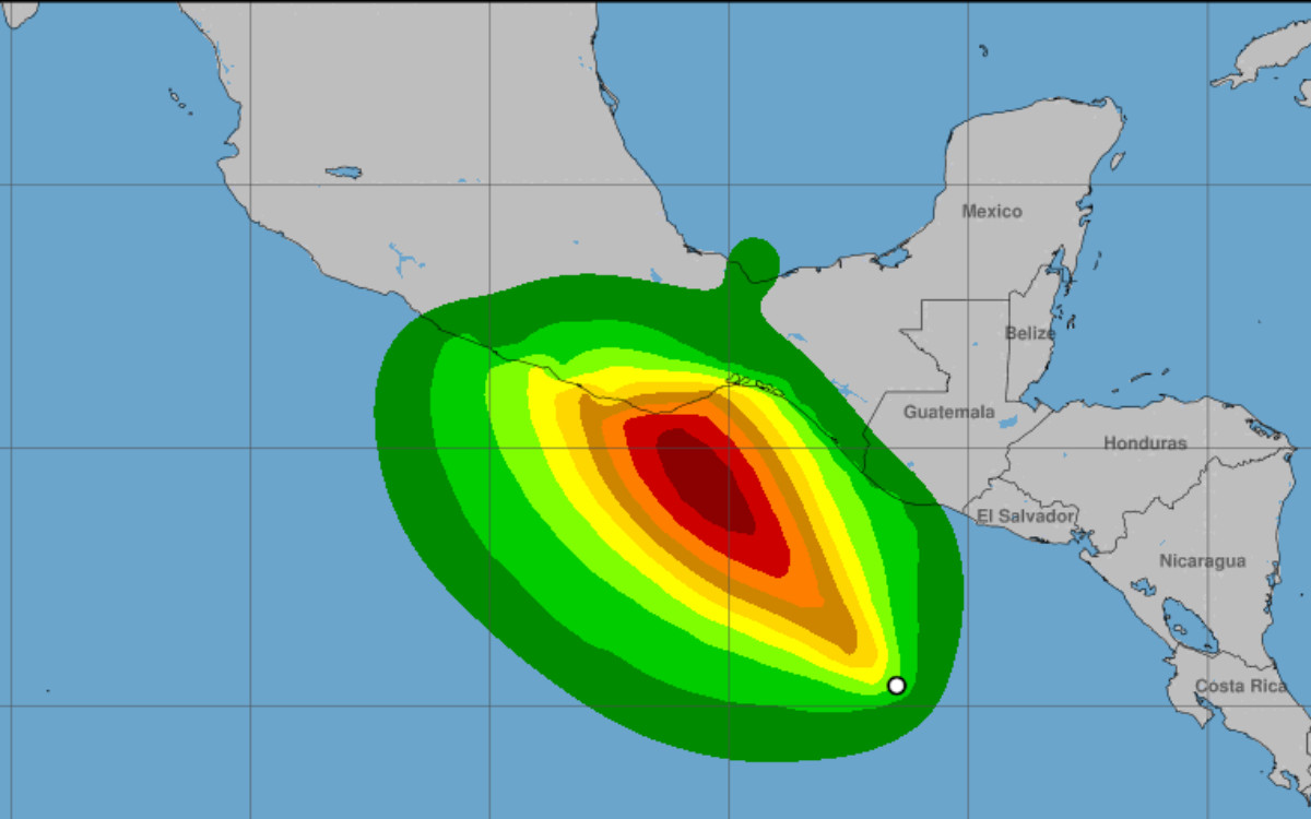 Pronostican formación de huracán; va contra Oaxaca