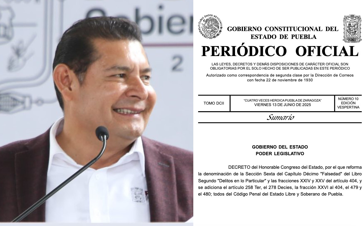 Publican ‘ley censura’ en Puebla y ahora gobernador convoca a foros