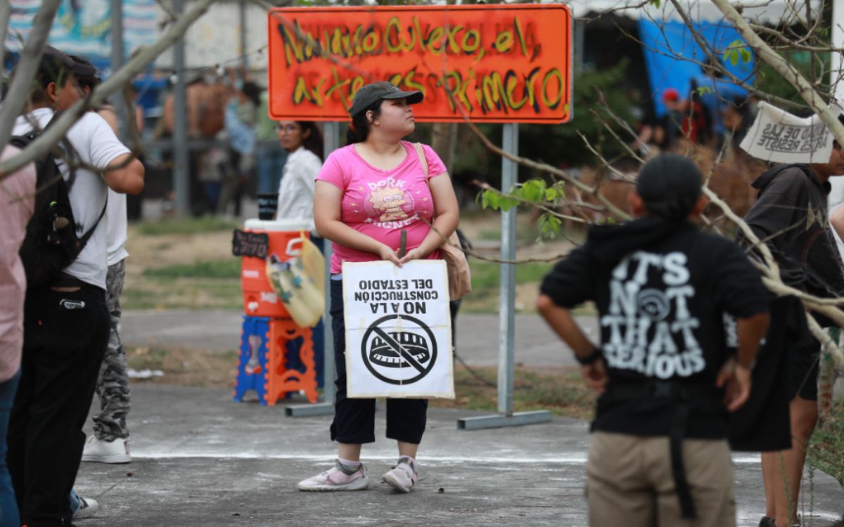 Recula gobierno de Nayarit diseño de estadio tras protestas